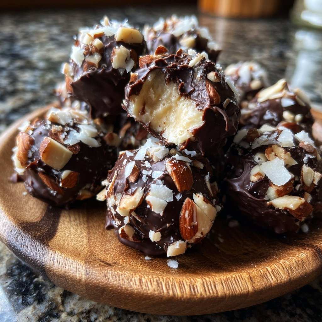 Chocolate Almond Butter Bites