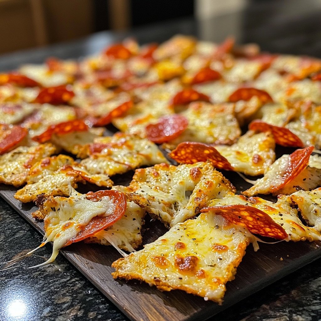 2 Ingredient Pizza Chips