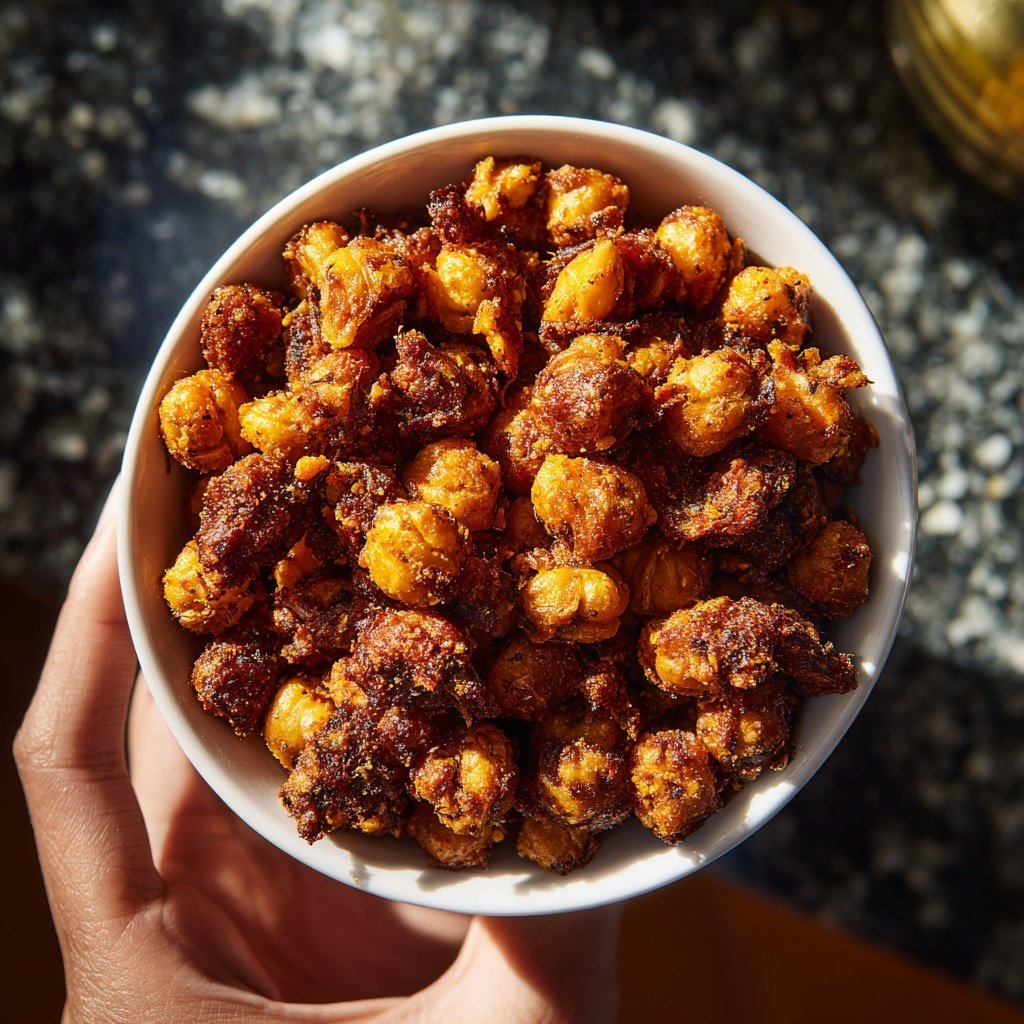 Super Bowl Party Food Crispy Chickpea Snacks