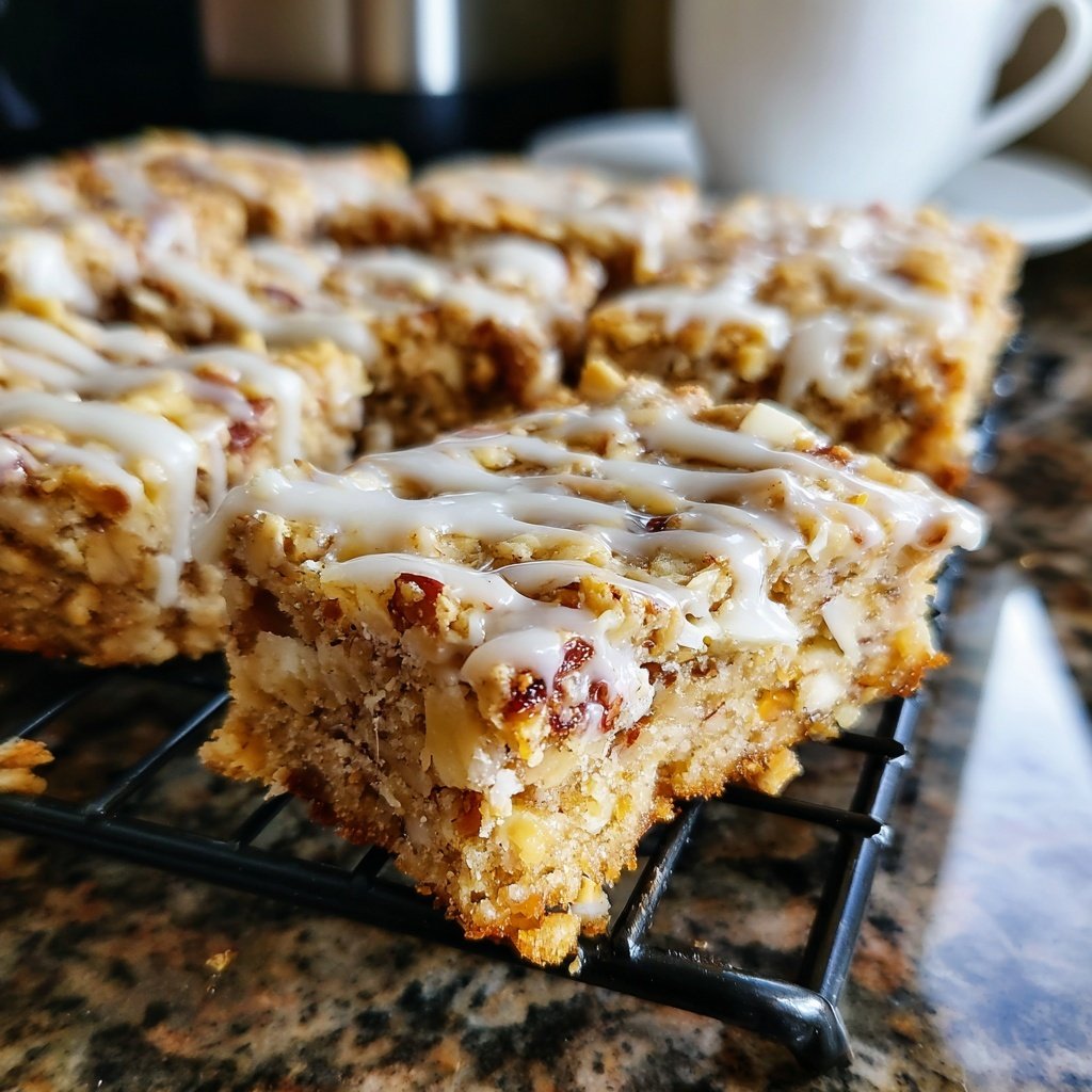 Vanilla Almond Breakfast Bars