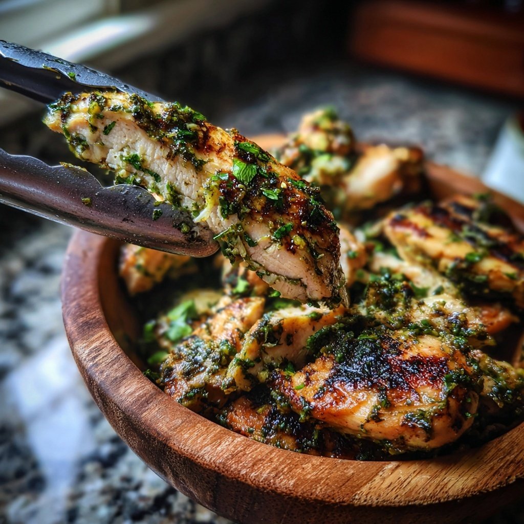 Grilled Lemon Herb Chicken Bowl