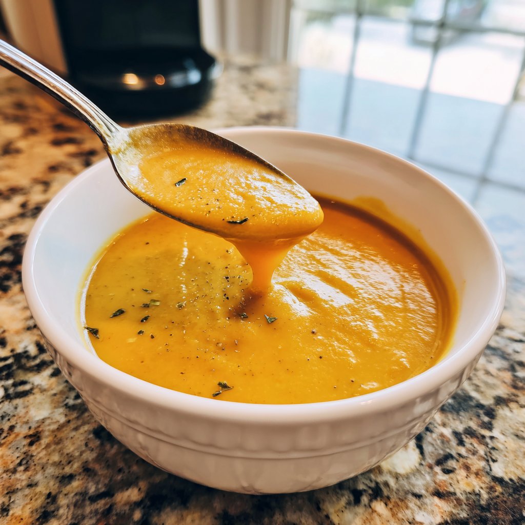 Squash Soup with Leeks