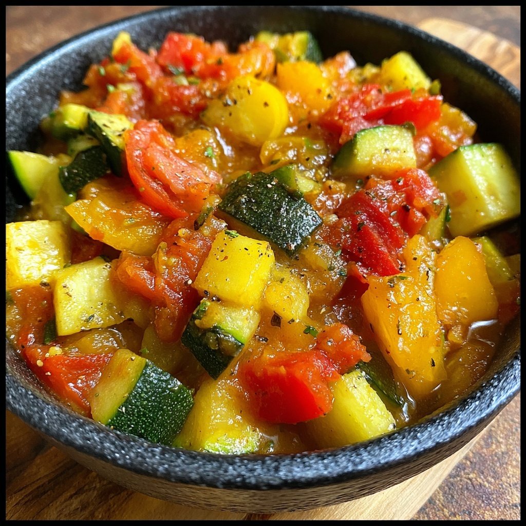 Healthy Crockpot Italian Vegetable Stew