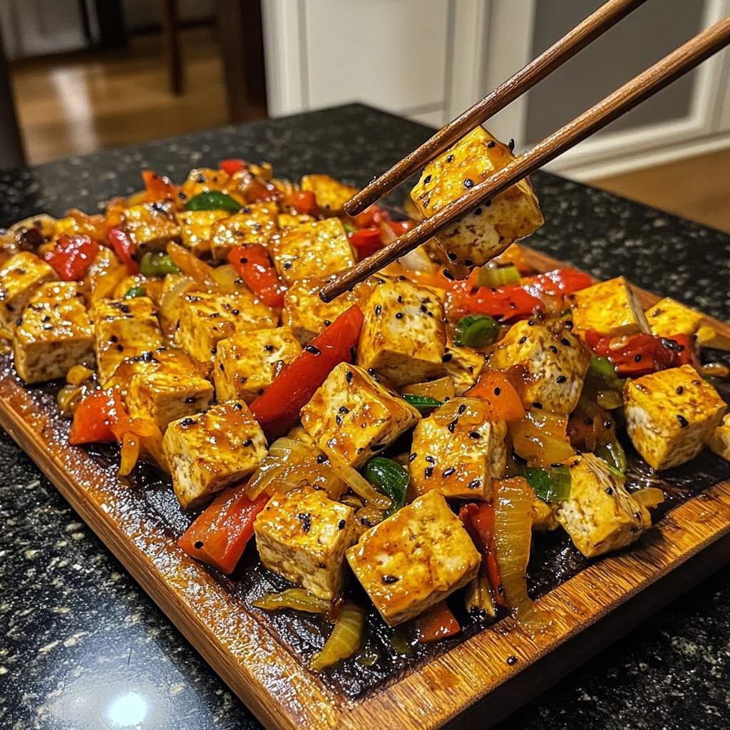 High Protein Tofu Stir Fry