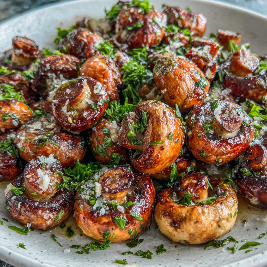 Garlic Butter Mushrooms