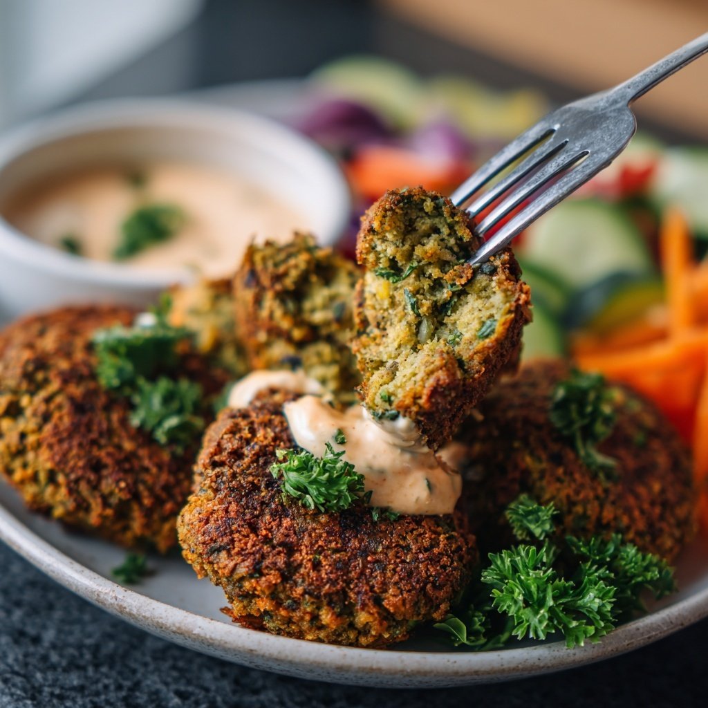Healthy Baked Falafel Bowls