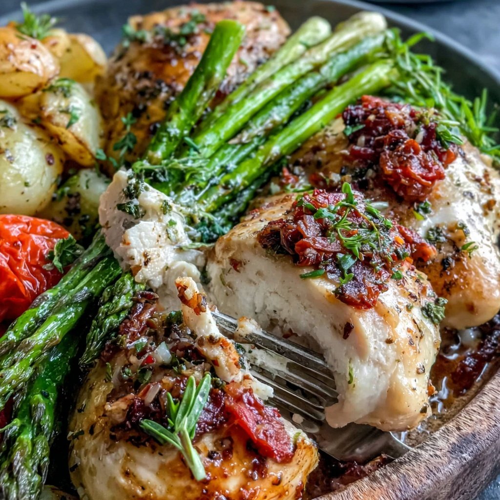 Healthy Chicken And Roasted Vegetables