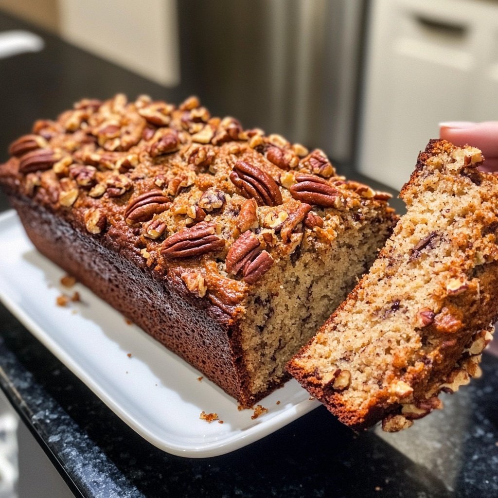 Banana Bread with Pecans Recipe