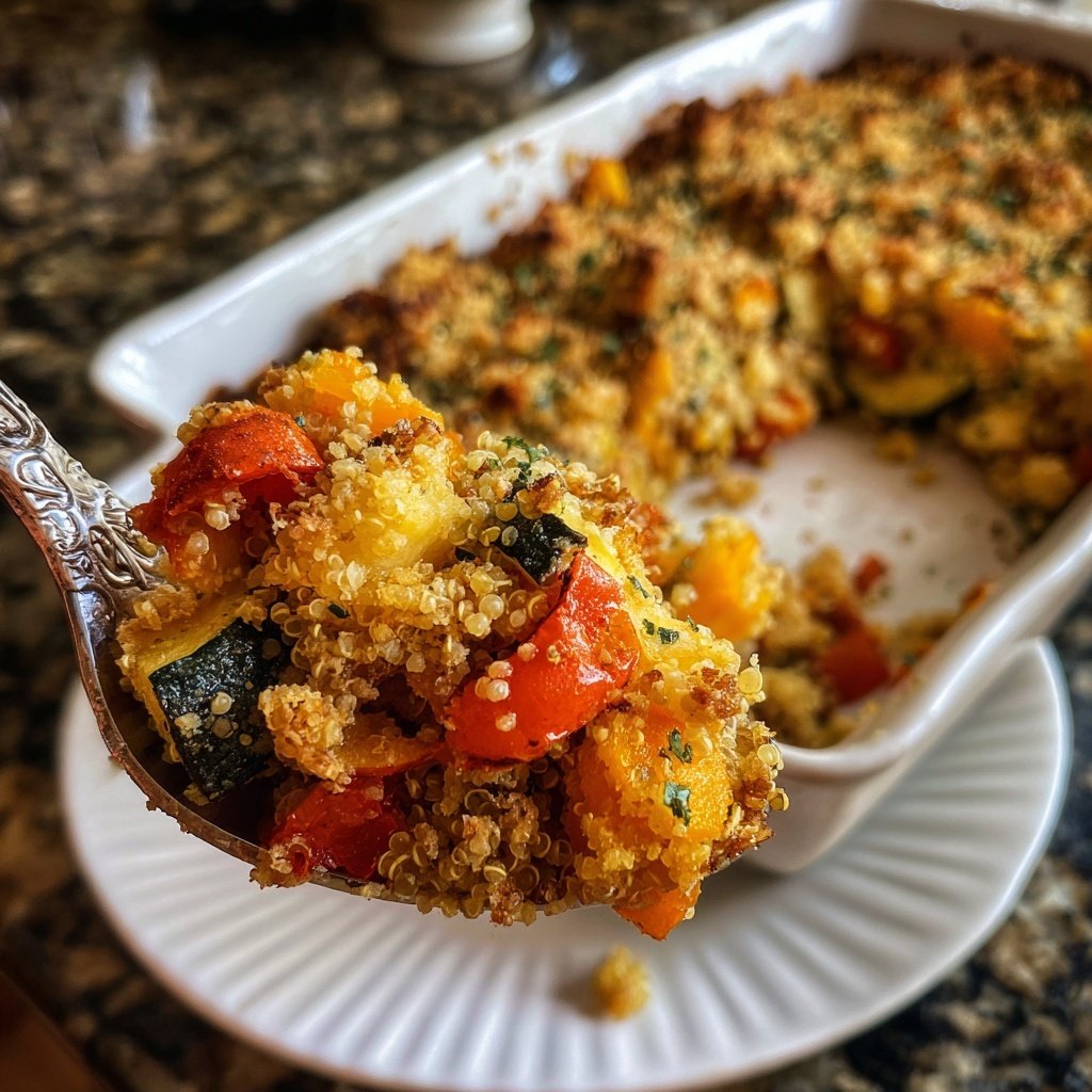 Sunday Roasted Vegetable Grain Bake