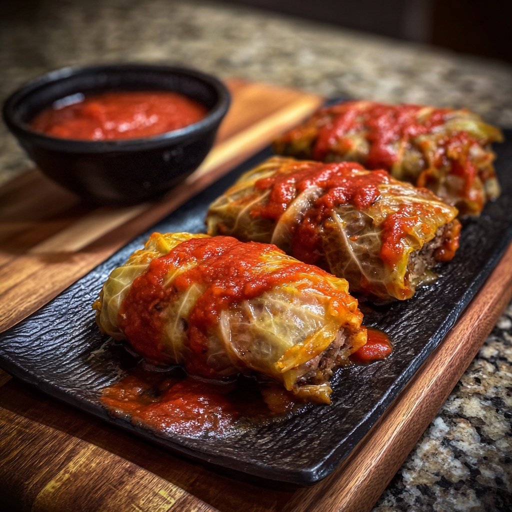 Beef And Rice Cabbage Rolls