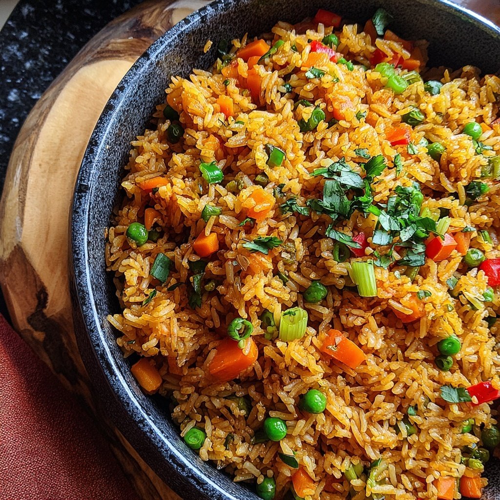 Jamaican Spiced Vegetable Rice