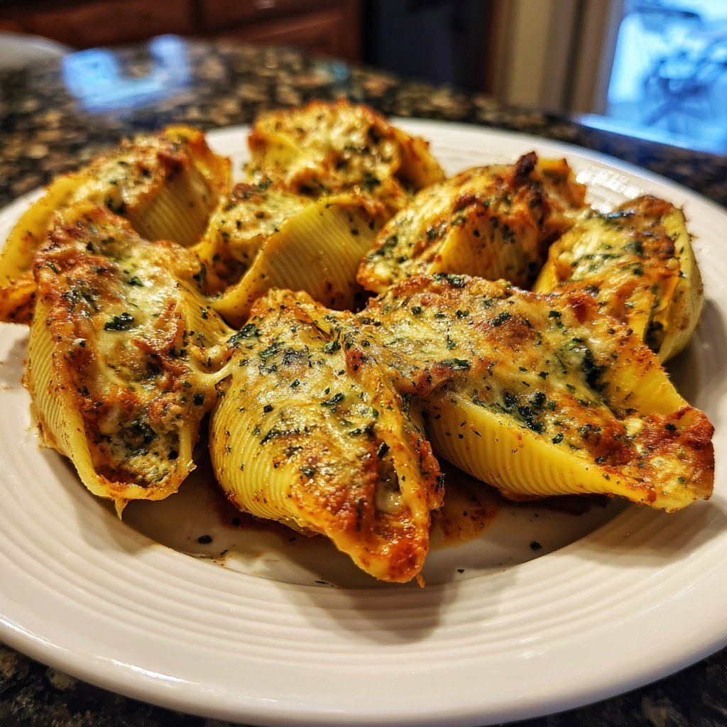 Stuffed Shells with Cheese